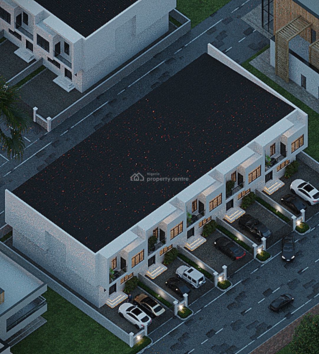 Luxury 4 Bedroom Terrace + Bq, Ikota, Lekki, Lagos, Terraced Duplex for Sale