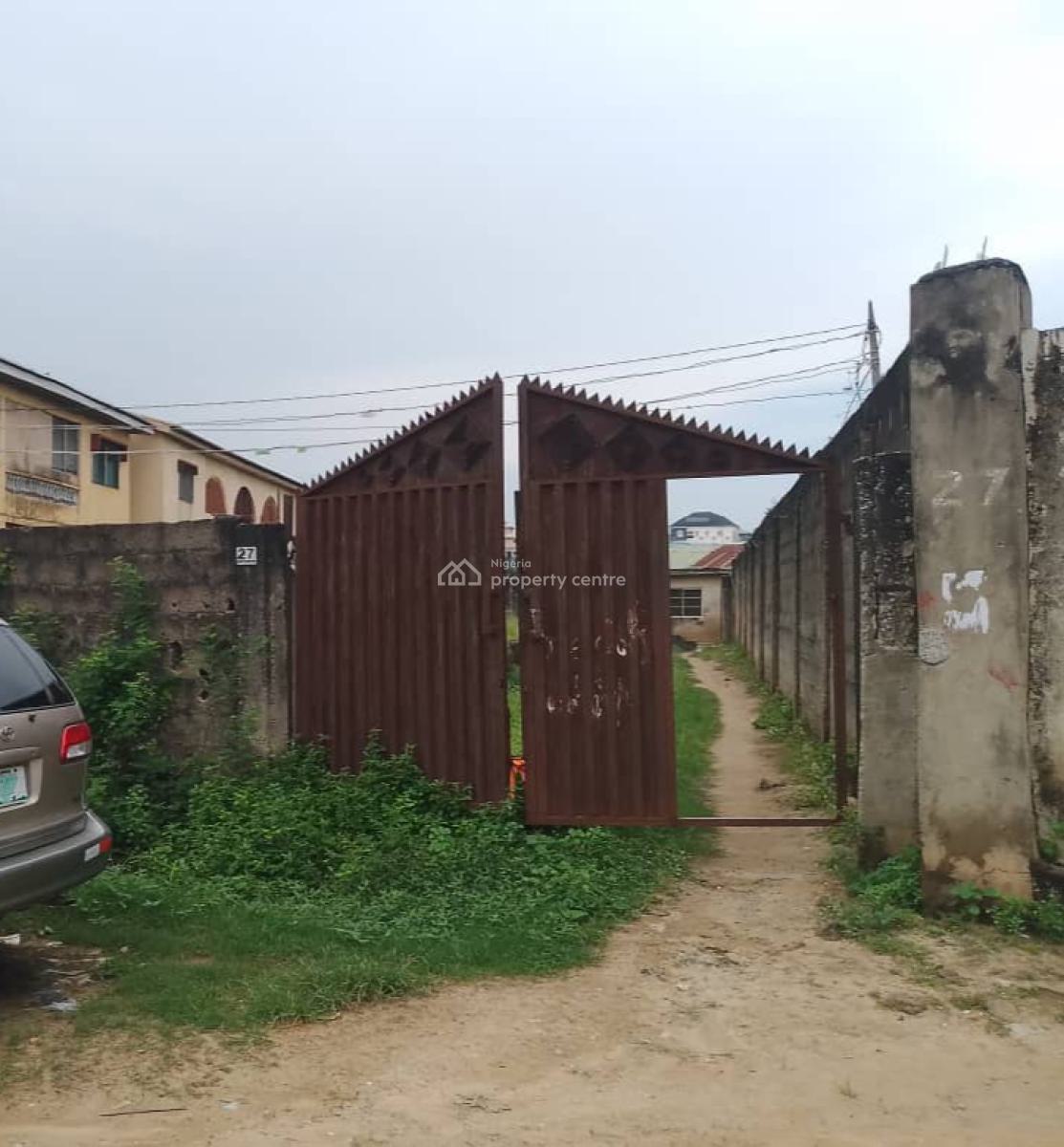 583 Sqm Dry Land Fenced with Gate, Kosofe Bus Stop, Ketu Mile 12, Ketu, Lagos, Residential Land for Sale