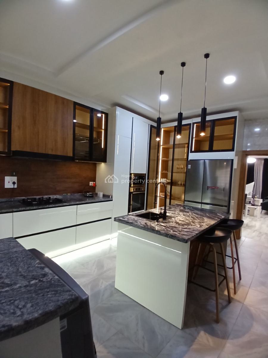 Fully Furnished 4 Bedroom Terrace Duplex with 1room Bq, Guzape Abuja Diplomatic Zone, Guzape District, Abuja, Terraced Duplex for Rent