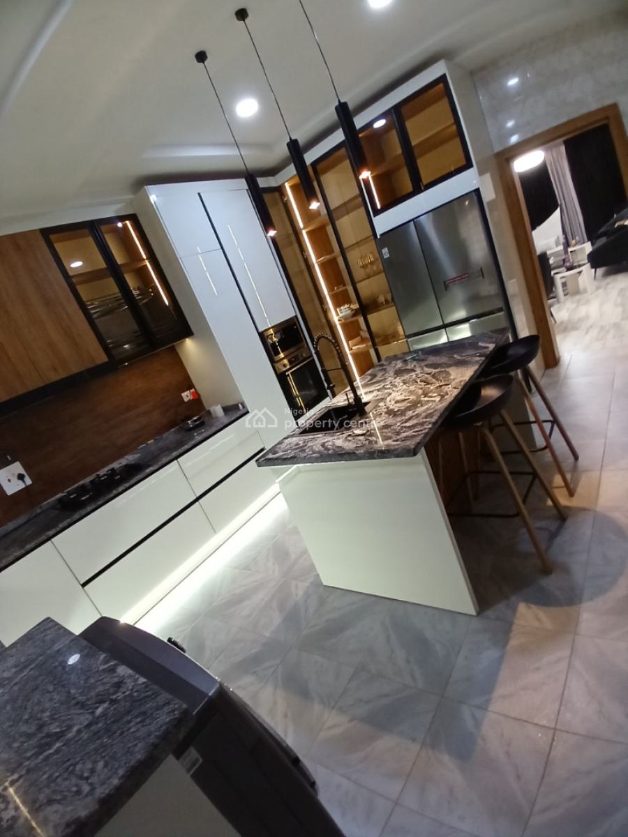 Fully Furnished 4 Bedroom Terrace Duplex with 1room Bq, Guzape Abuja Diplomatic Zone, Guzape District, Abuja, Terraced Duplex for Rent