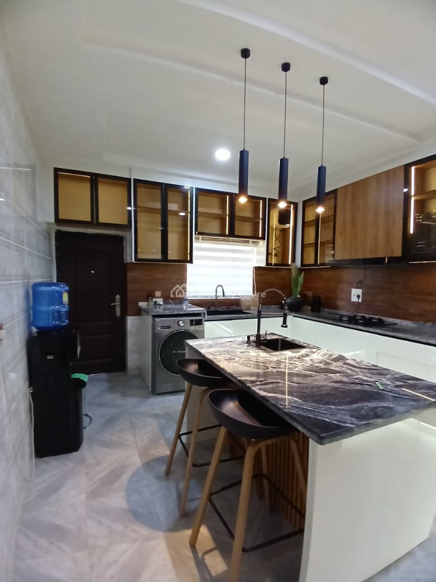 Fully Furnished 4 Bedroom Terrace Duplex with 1room Bq, Guzape Abuja Diplomatic Zone, Guzape District, Abuja, Terraced Duplex for Rent