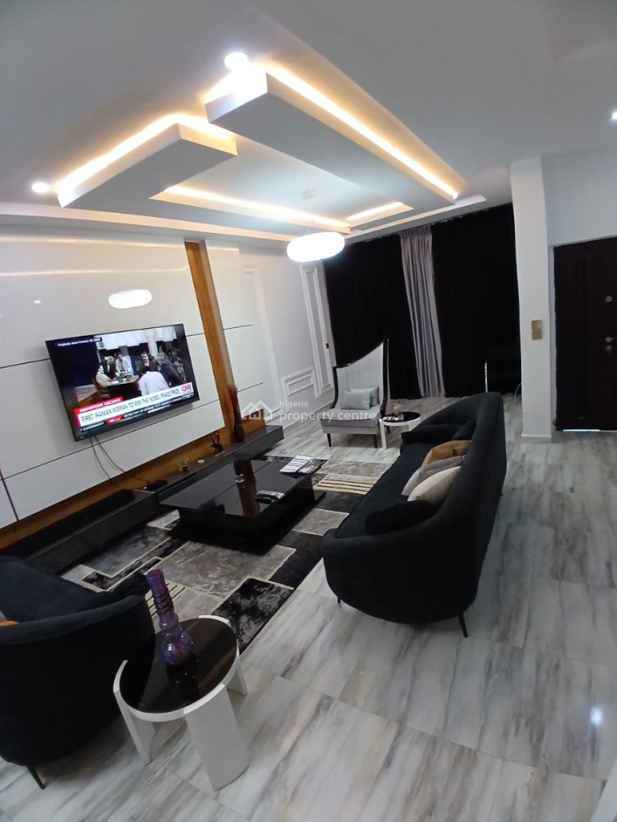 Fully Furnished 4 Bedroom Terrace Duplex with 1room Bq, Guzape Abuja Diplomatic Zone, Guzape District, Abuja, Terraced Duplex for Rent
