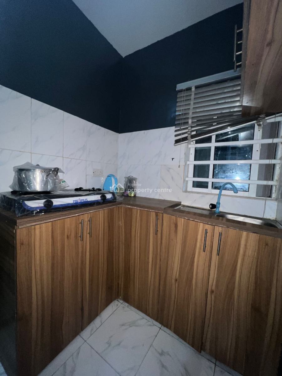 Decent Partly Furnished Studio Apartment, Jibowu, Yaba, Lagos, Self Contain (single Rooms) for Rent