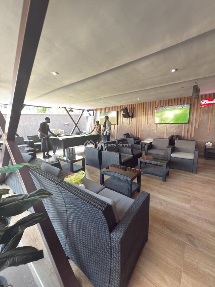 an Exclusive Vip Lounge, Night Club, Restaurant  in Port Harcourt, Peter Odili Road, Trans Amadi, Port Harcourt, Rivers, Restaurant / Bar for Sale