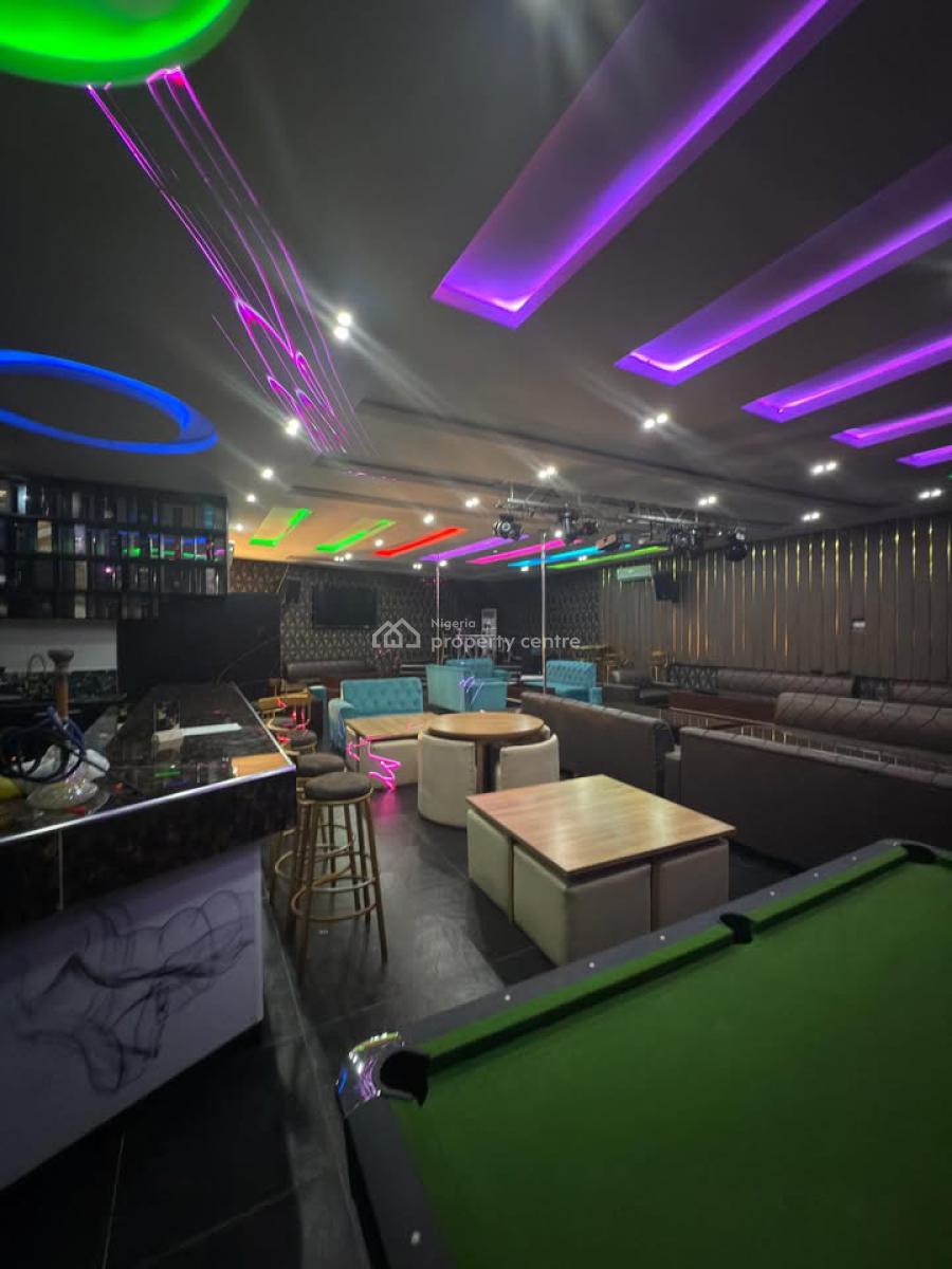 an Exclusive Vip Lounge, Night Club, Restaurant  in Port Harcourt, Peter Odili Road, Trans Amadi, Port Harcourt, Rivers, Restaurant / Bar for Sale