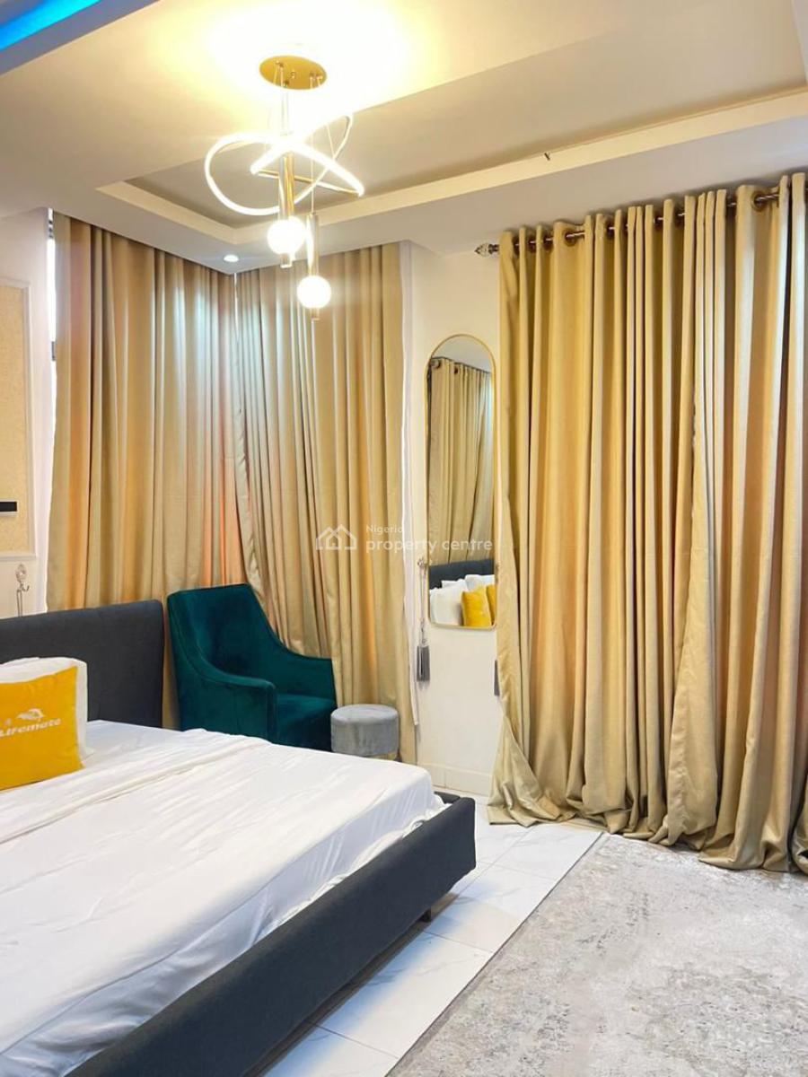 Fully Service Furnished 3bedroom Apartment with at Main Lekki Phase 1, Lekki Phase 1 By Risk, Lekki Phase 1, Lekki, Lagos, House for Rent