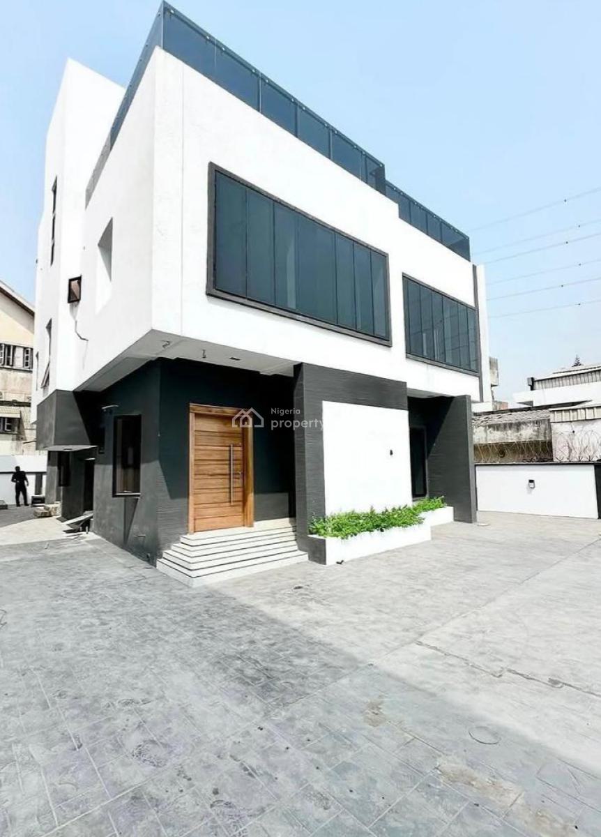 New 5 Bedrooms with Penthouse and Bq, Lekki Phase 1, Lekki, Lagos, Detached Duplex for Sale
