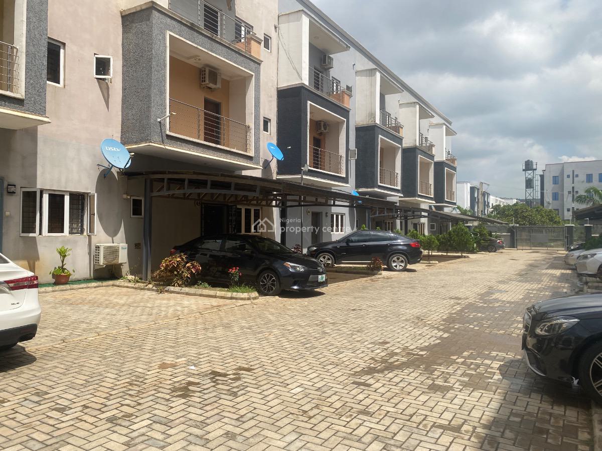4 Bedroom Terrace Duplex with Bq, Jahi, Jahi, Abuja, Terraced Duplex for Rent