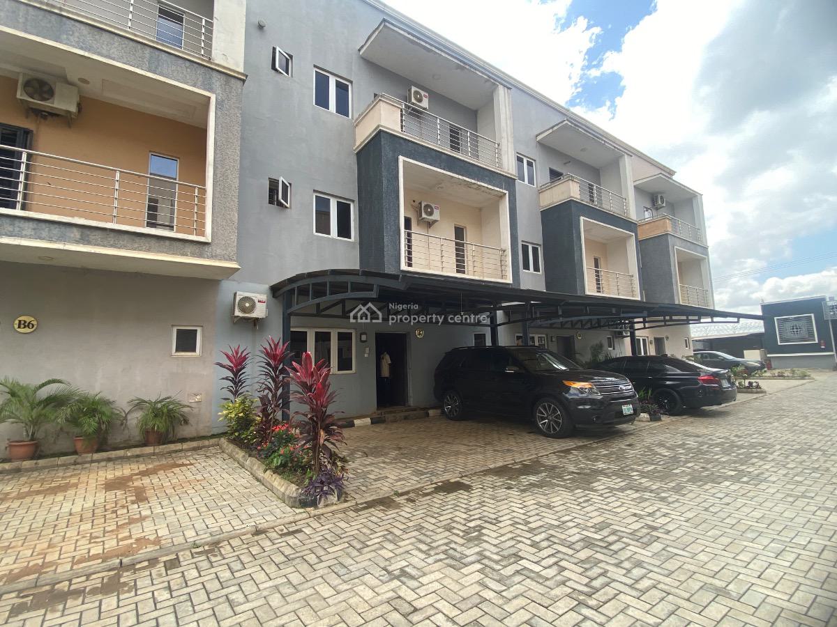 4 Bedroom Terrace Duplex with Bq, Jahi, Jahi, Abuja, Terraced Duplex for Rent