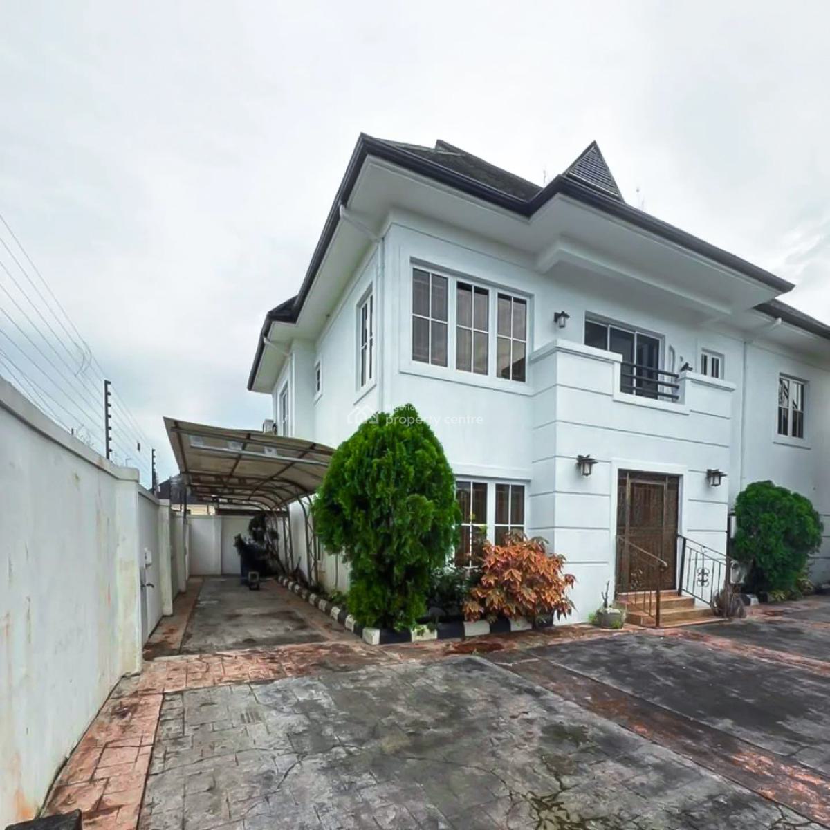 Executive 4 Bedroom Duplex in a Secure Estate, Peter Odili Road, Trans Amadi, Port Harcourt, Rivers, Detached Duplex for Sale
