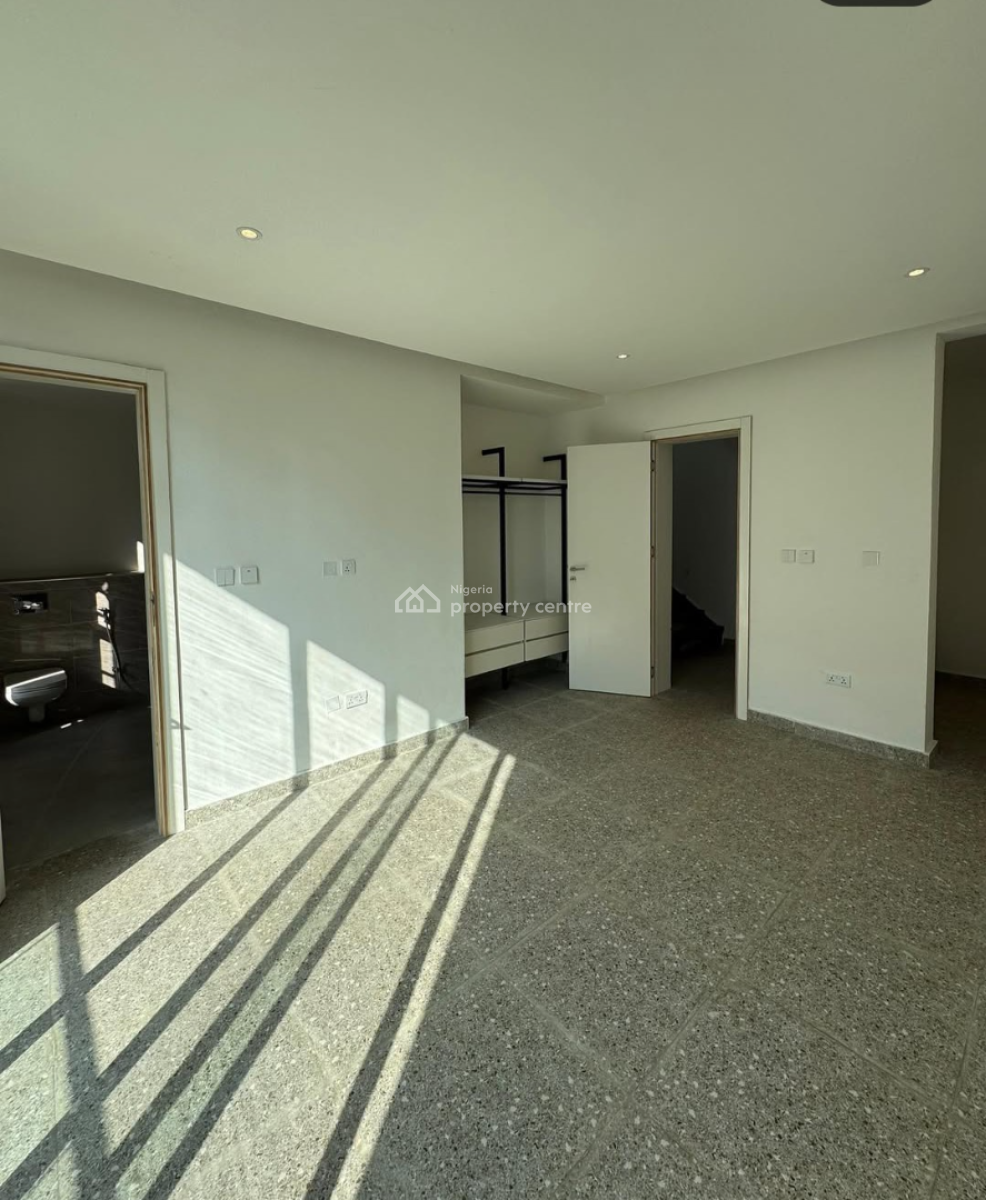 Spacious Fully Service 4 Bedroom Terrace Duplex with Bq, By Bis, Ikate Elegushi, Lekki, Lagos, Terraced Duplex for Rent