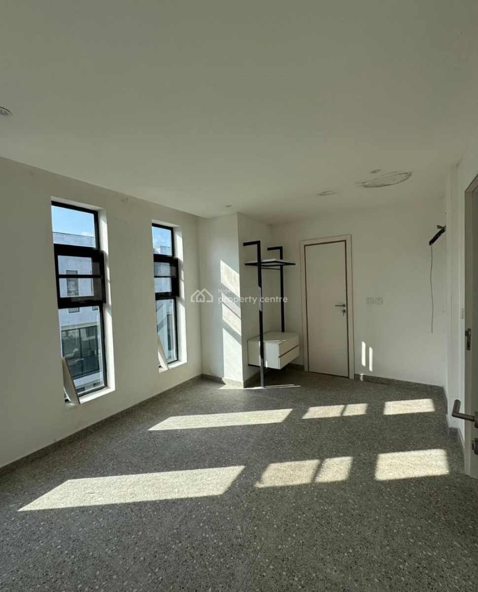 Spacious Fully Service 4 Bedroom Terrace Duplex with Bq, By Bis, Ikate Elegushi, Lekki, Lagos, Terraced Duplex for Rent