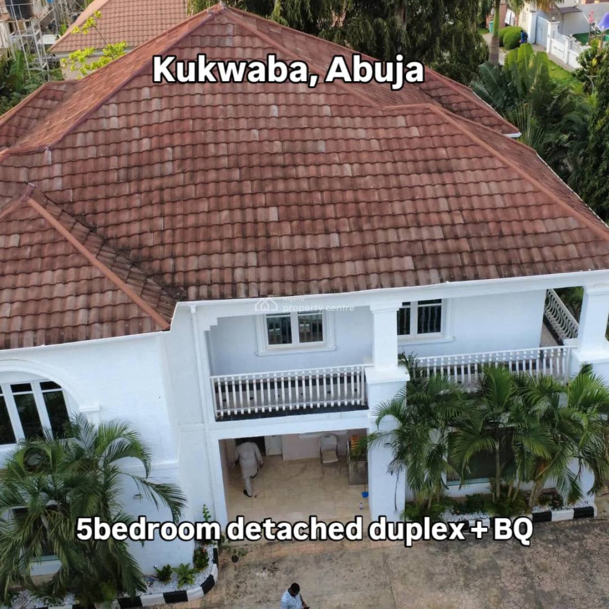 Luxury 5bed Detached Duplex in  Kukwaba, Abuja 650,000 Million, Kukwaba, Abuja, Detached Duplex for Sale