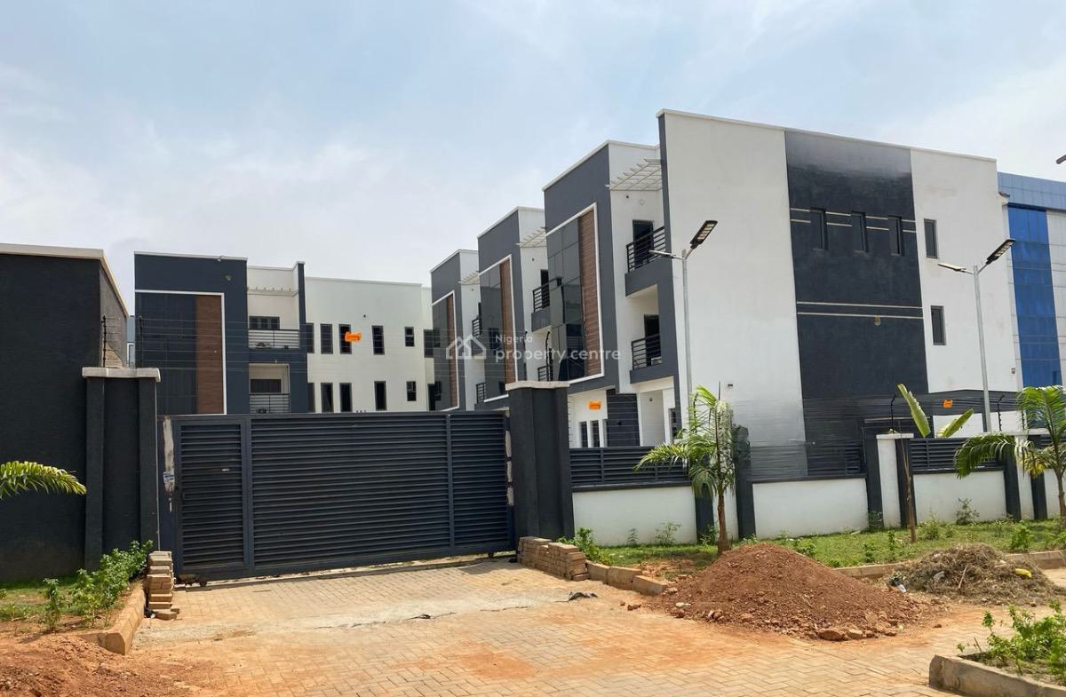 Exquisite New 4bedroom En-suite Terrace Duplex +bq, Wuye Main, Wuye, Abuja, Terraced Duplex for Sale