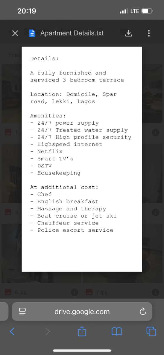 Beautiful 3 Bedroom, Lekki, Lagos, Hotel / Guest House Short Let
