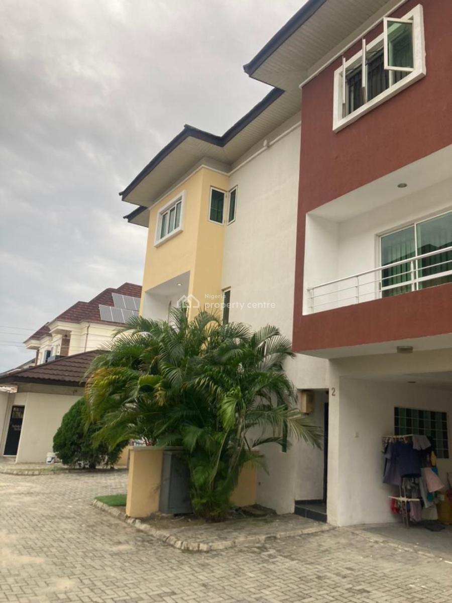 Well Renovated 4 Bedroom Terrace Duplex, Ikota Lekki Lagos, Ikota, Lekki, Lagos, Terraced Duplex for Rent
