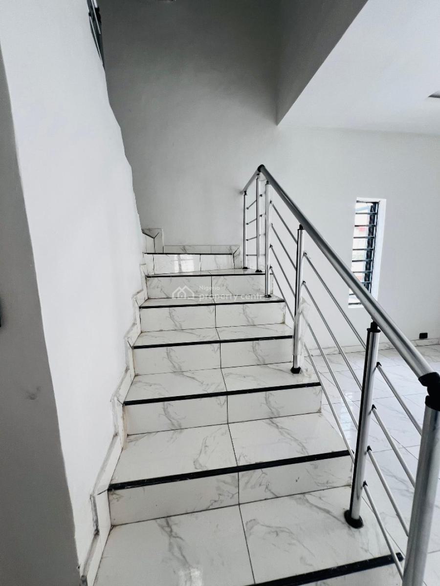 Contemporary 5 Bedroom Semi-fully Detached Duplex with Bq, Abijo, Lekki, Lagos, Detached Duplex for Sale