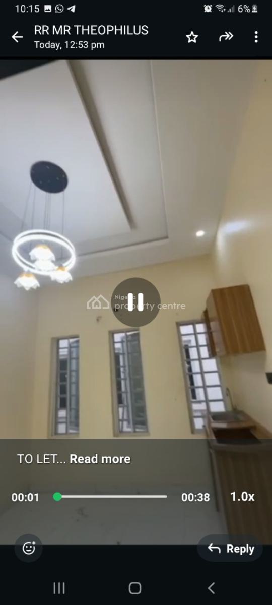 2 Units of Clean Room and Parlor (mini Flat), Chevron Drive, Lekki Phase 2, Lekki, Lagos, Mini Flat (room and Parlour) for Rent