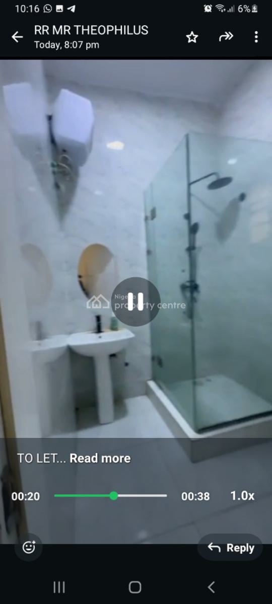 2 Units of Clean Room and Parlor (mini Flat), Chevron Drive, Lekki Phase 2, Lekki, Lagos, Mini Flat (room and Parlour) for Rent