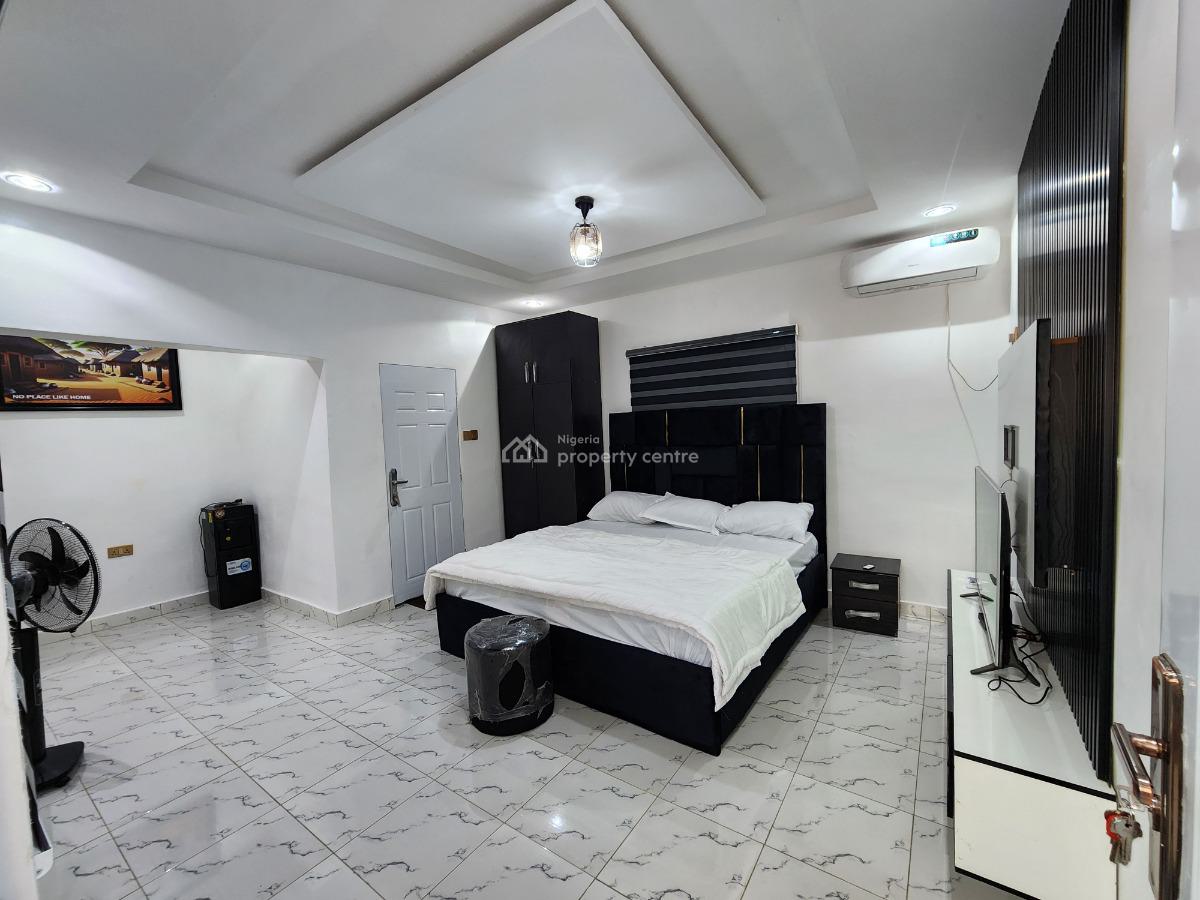 Newly Finished and Furnished Luxury Studio Apartment, Works and Housing Estate, Karu, Abuja, Self Contain (single Rooms) Short Let