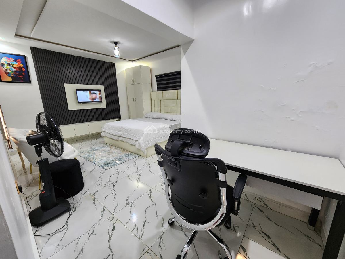 Newly Finished and Furnished Luxury Studio Apartment, Works and Housing Estate, Karu, Abuja, Self Contain (single Rooms) Short Let