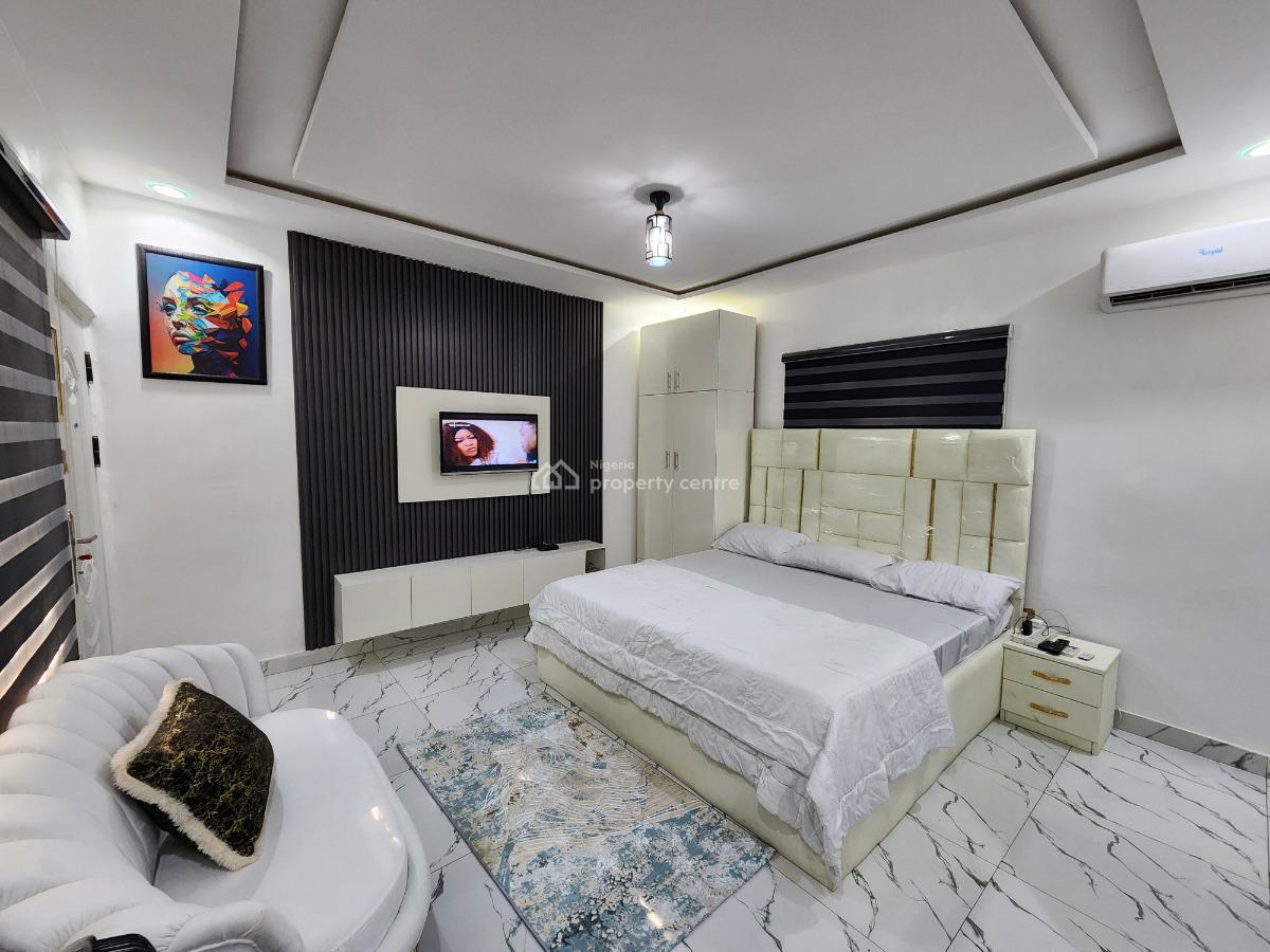 Newly Finished and Furnished Luxury Studio Apartment, Works and Housing Estate, Karu, Abuja, Self Contain (single Rooms) Short Let