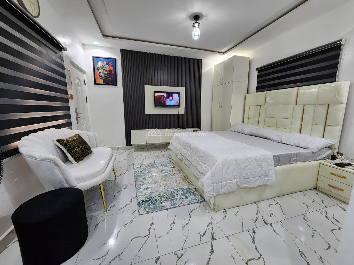 Newly Finished and Furnished Luxury Studio Apartment, Works and Housing Estate, Karu, Abuja, Self Contain (single Rooms) Short Let