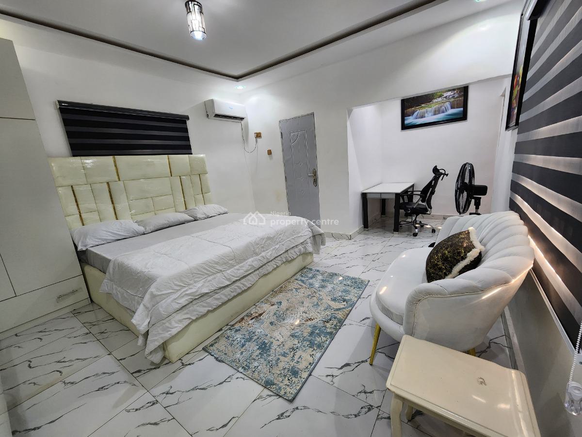 Newly Finished and Furnished Luxury Studio Apartment, Works and Housing Estate, Karu, Abuja, Self Contain (single Rooms) Short Let