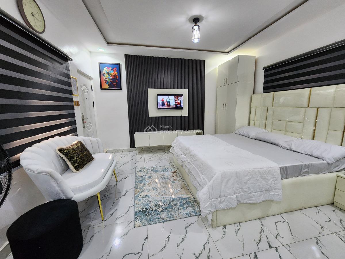Newly Finished and Furnished Luxury Studio Apartment, Works and Housing Estate, Karu, Abuja, Self Contain (single Rooms) Short Let
