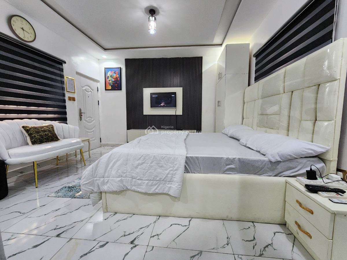 Newly Finished and Furnished Luxury Studio Apartment, Works and Housing Estate, Karu, Abuja, Self Contain (single Rooms) Short Let