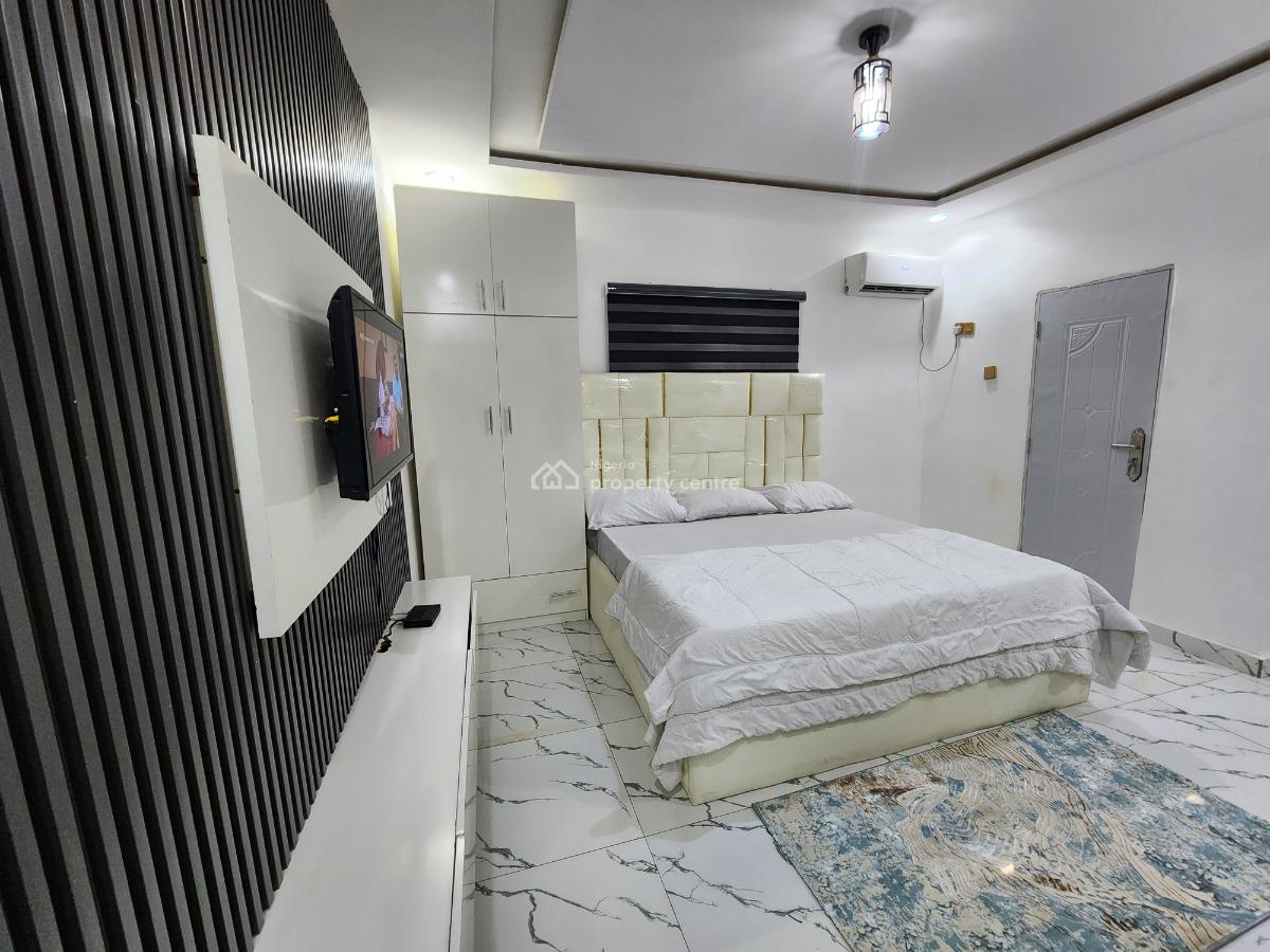 Newly Finished and Furnished Luxury Studio Apartment, Works and Housing Estate, Karu, Abuja, Self Contain (single Rooms) Short Let