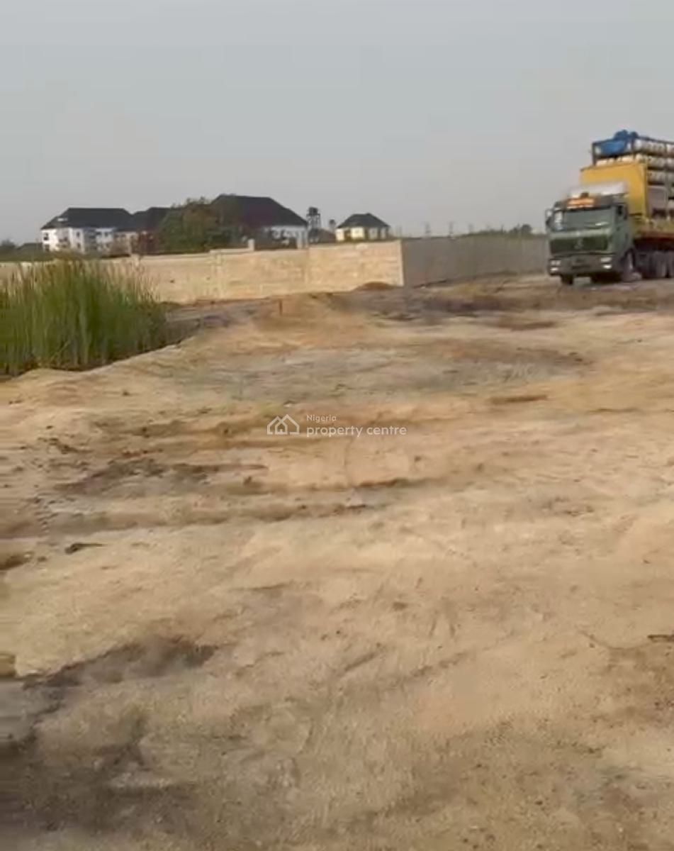 Full Plot of Sand Filled Land, Rafted Fence, Situated Inside Gated Est, Hopeville Estate, Sangotedo, Ajah, Lagos, Residential Land for Sale