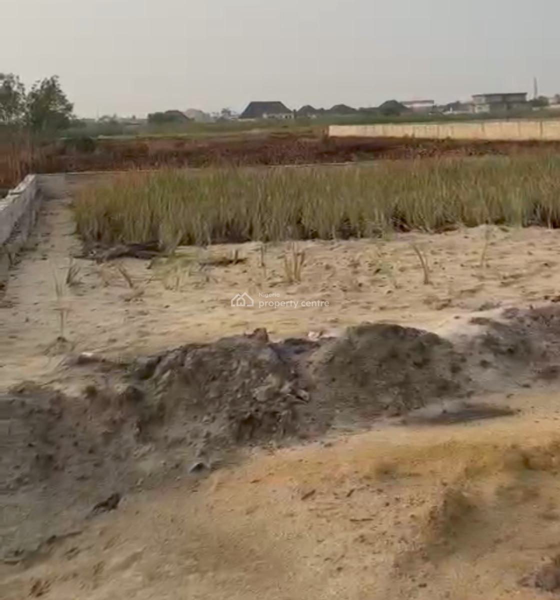 Full Plot of Sand Filled Land, Rafted Fence, Situated Inside Gated Est, Hopeville Estate, Sangotedo, Ajah, Lagos, Residential Land for Sale