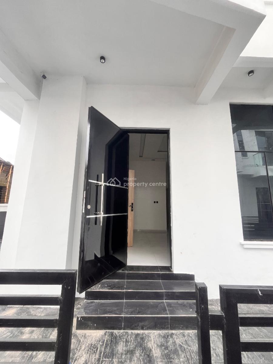 Modern 4-bedroom Semi-detached Duplex with Bq in Gated Mini Estate, Sangotedo, Ajah, Lagos, Semi-detached Duplex for Sale