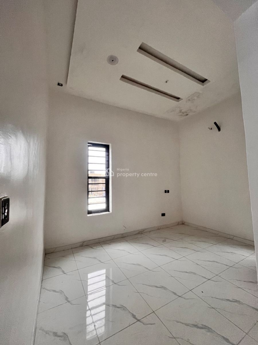 Modern 4-bedroom Semi-detached Duplex with Bq in Gated Mini Estate, Sangotedo, Ajah, Lagos, Semi-detached Duplex for Sale