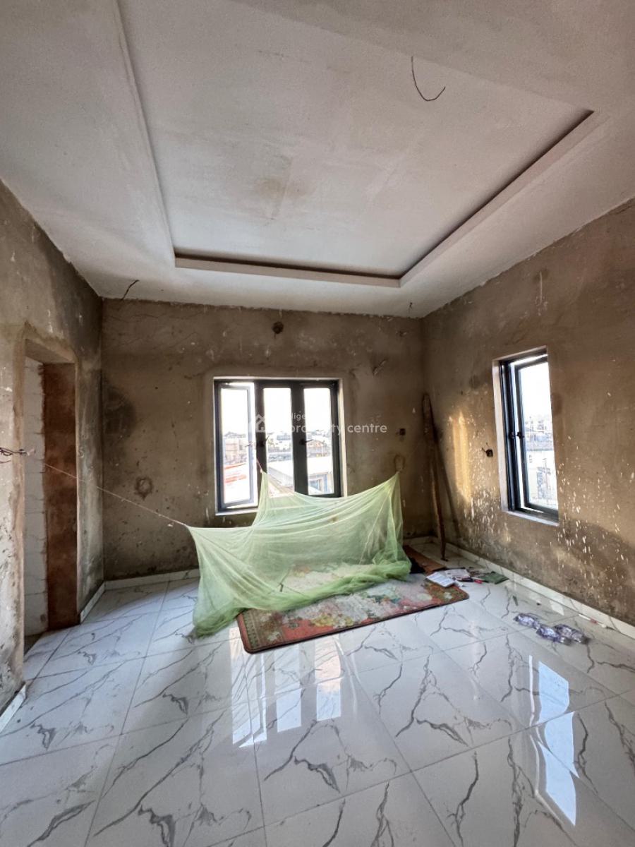 Nicely Built 4 Bedroom Terrace Duplex with a Room Bq, Surulere, Lagos, Terraced Duplex for Sale