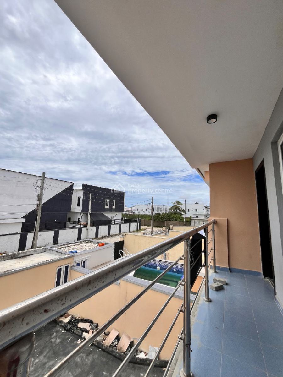 Modern 4-bedroom Semi-detached Duplex with Bq in Gated Estate, Ajah, Lagos, Semi-detached Duplex for Sale