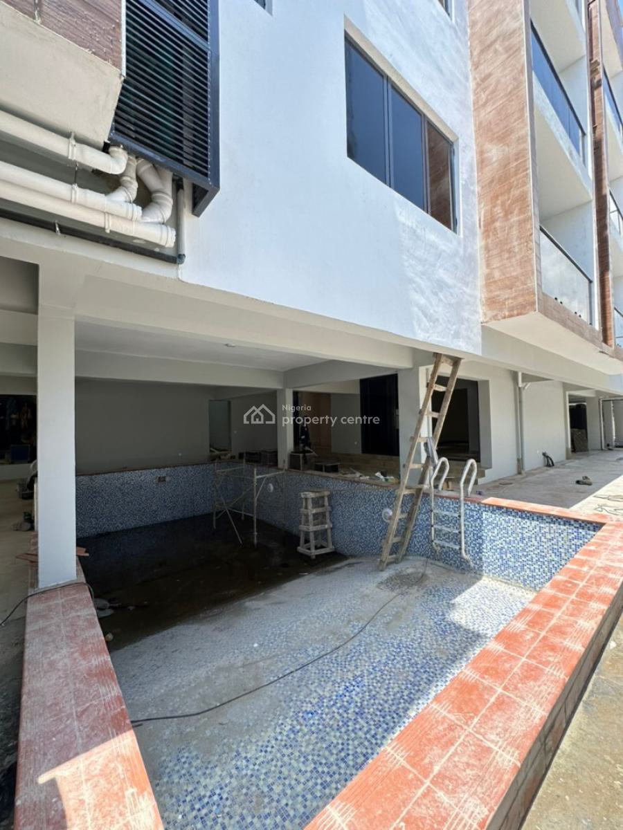 Newly Built 2 Bedroom Apartment with Swimming Pool, Gym and Bq, Lekki Phase 1, Lekki, Lagos, Flat / Apartment for Sale