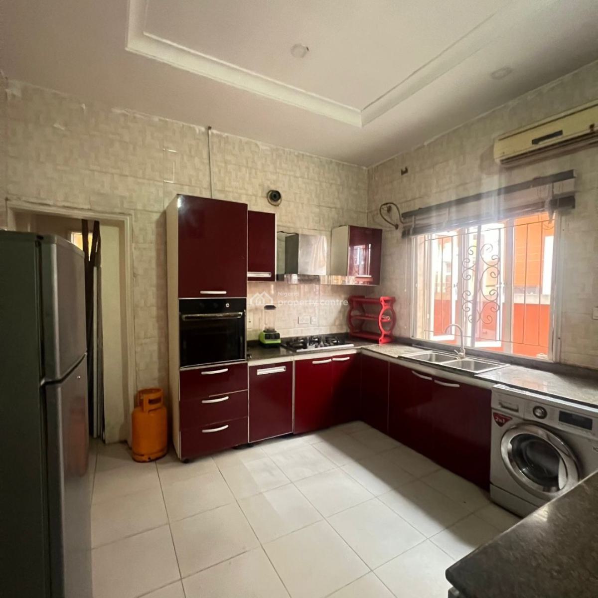 1 Bedroom Shared Apartment, Chevron, Lekki, Lagos, Self Contain (single Rooms) for Rent