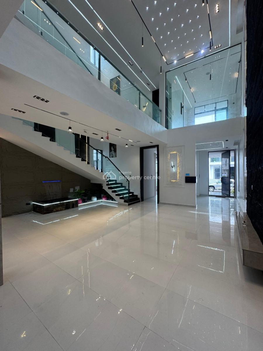 The Most Luxurious 5 Bedroom Duplex in a Well Secured Estate, Elegantly Designed Home in a Serene Neighborhood in Chervon, Lekki, Lagos, Detached Duplex for Sale
