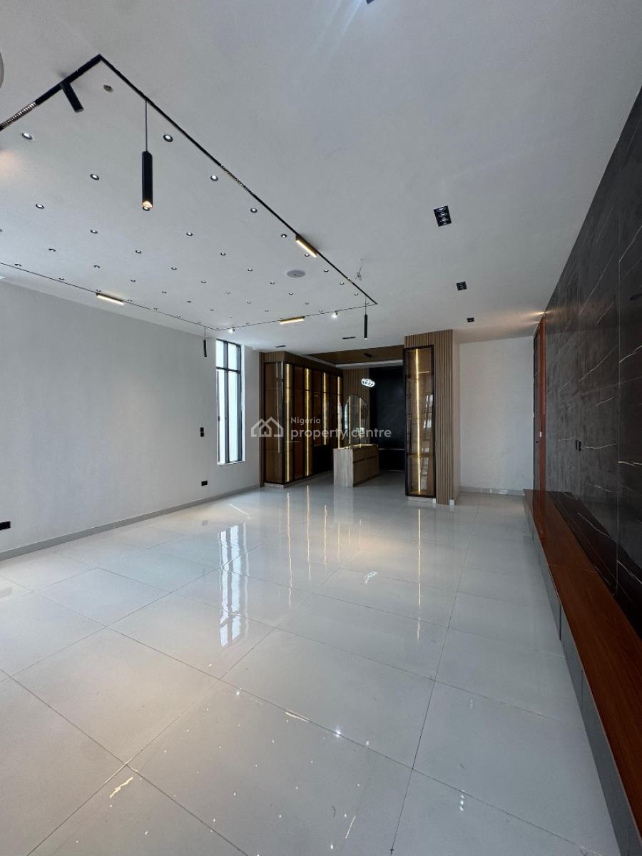 Contemporary Modern Architecture,detailed Tasteful Finish, Exclusively Home with Gym and Open Terrace in an Estate in Chevron, Lekki, Lagos, Detached Duplex for Sale