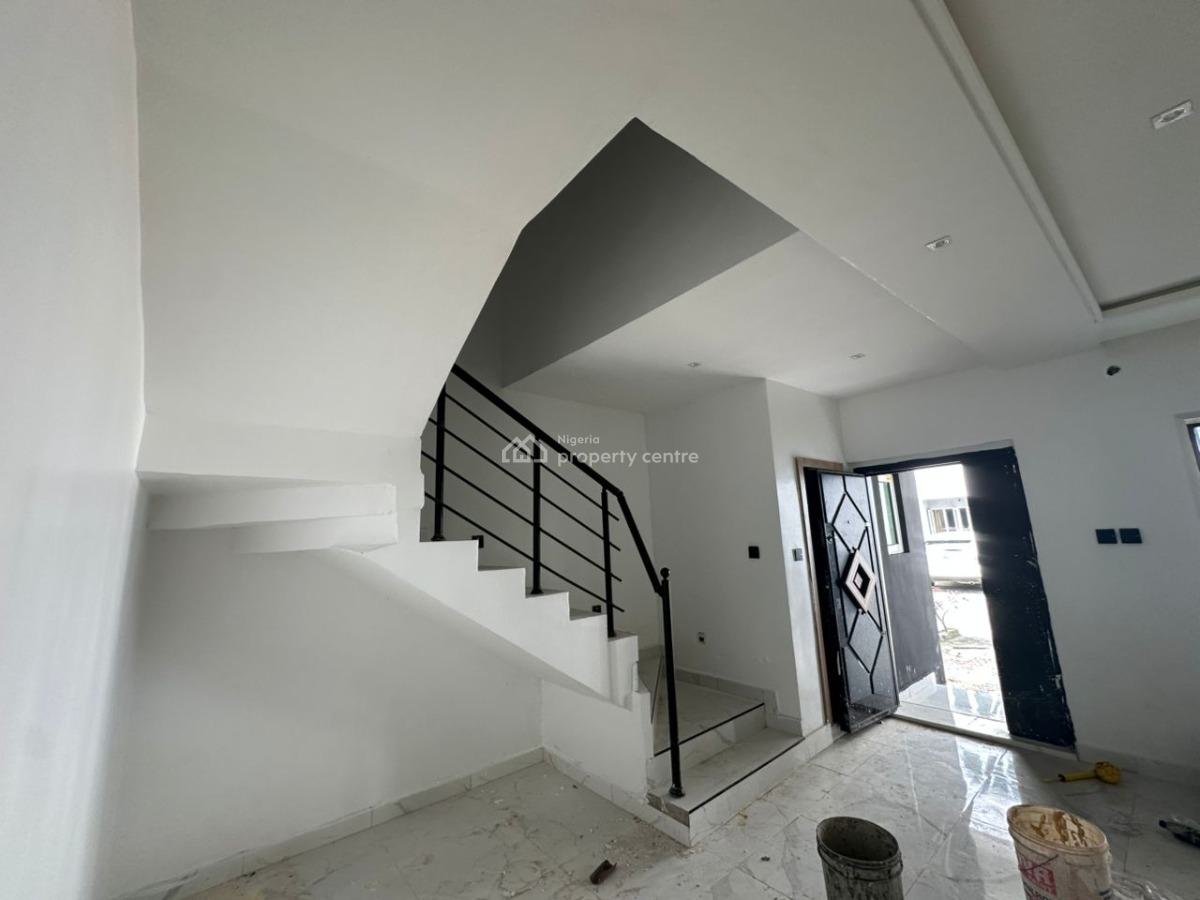 Nicely Finished 3 Bedrooms Mansionatee House, Cyberville Estate Besides Victoria Bay 3 Nike Art Gallery Road, Ikate, Lekki, Lagos, Terraced Duplex for Rent