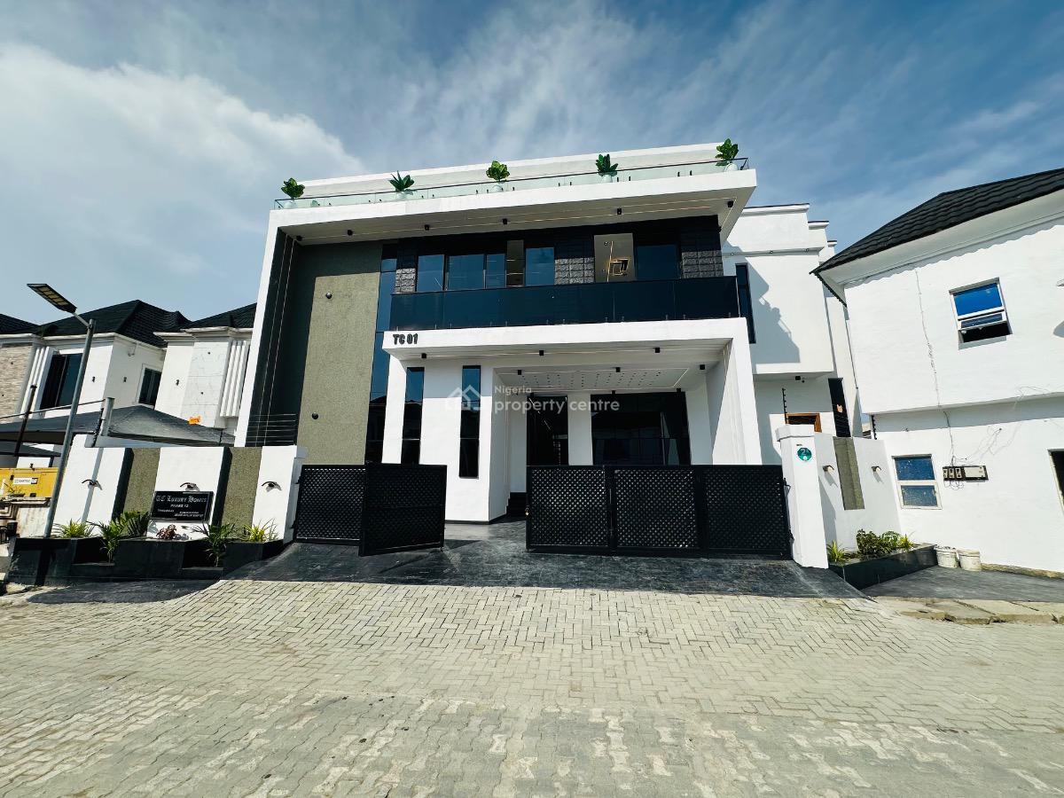 5 Bedroom Fully Detached Duplex with Bq, Ajah, Lagos, Detached Duplex for Sale