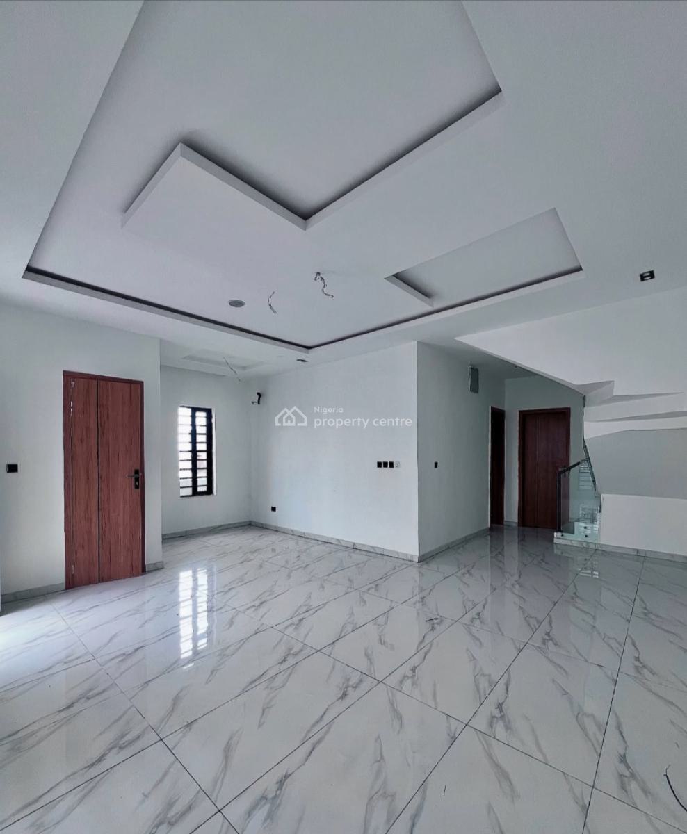 Tastefully 4 Bedroom Semi-detached Duplex with Bq, ( Corner Unit ), Secure Estate at Orchid Lekki, Lekki, Lagos, Semi-detached Duplex for Sale
