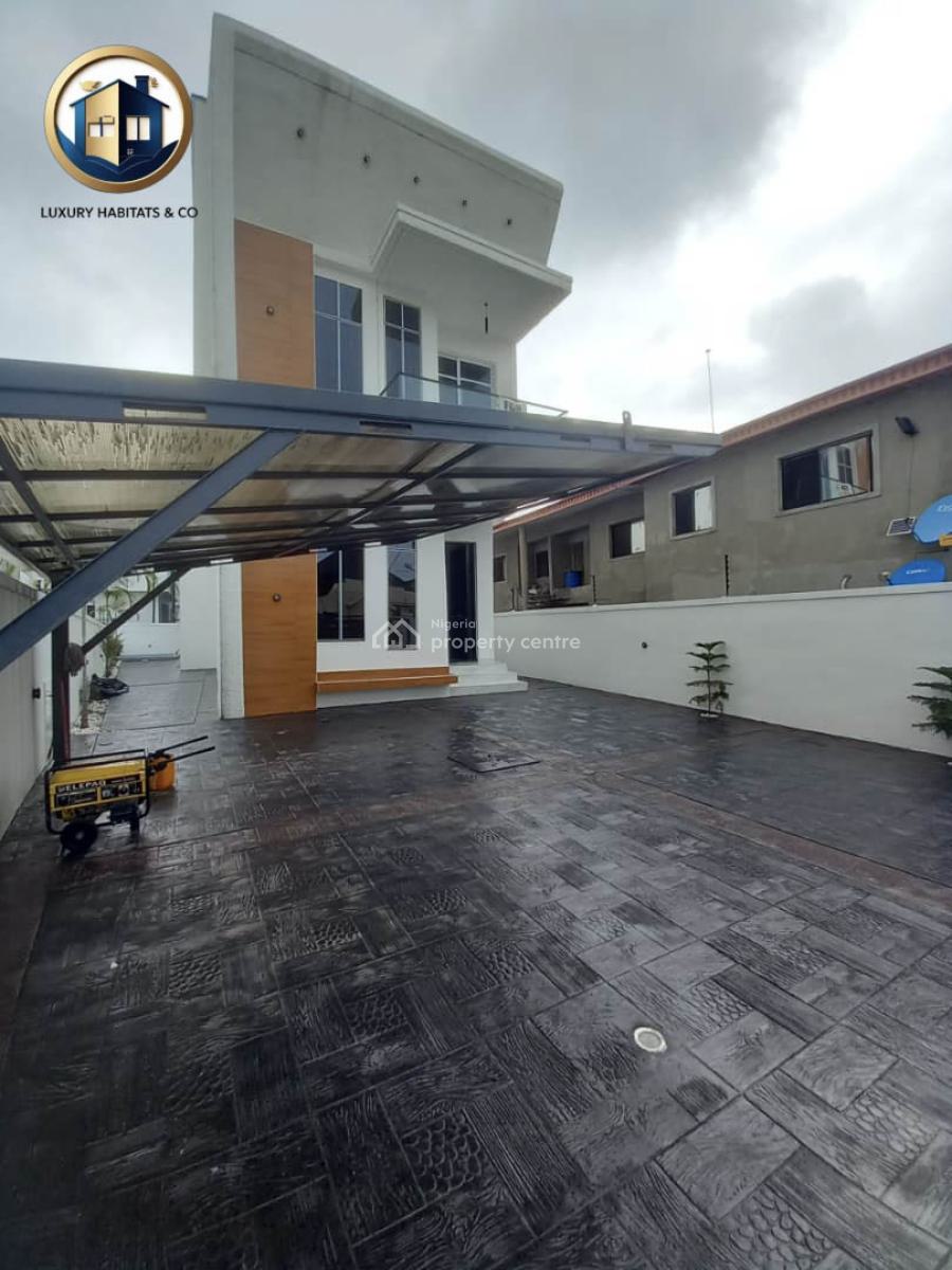 Newly Built 5 Bedroom Detached Duplex with S-pool, Oakland Estate, Sangotedo, Ajah, Lagos, Detached Duplex for Sale