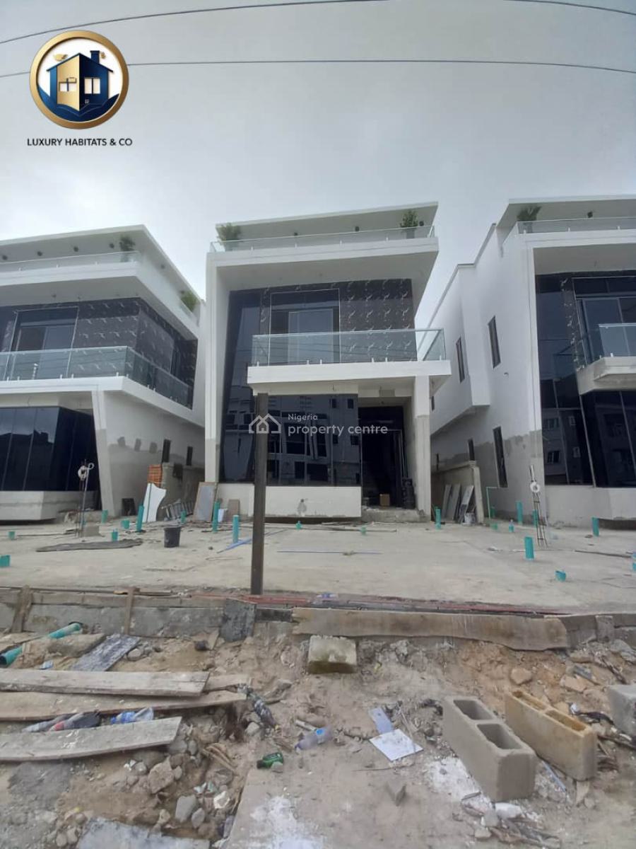 5 Bedroom Detached Duplex with Pool & Gym House, Oakland Estate, Sangotedo, Ajah, Lagos, Detached Duplex for Sale