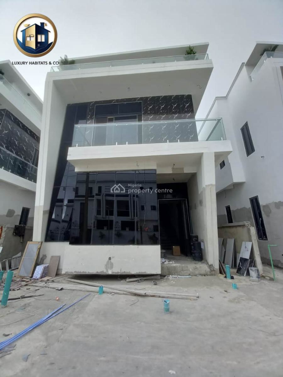 5 Bedroom Detached Duplex with Pool & Gym House, Oakland Estate, Sangotedo, Ajah, Lagos, Detached Duplex for Sale