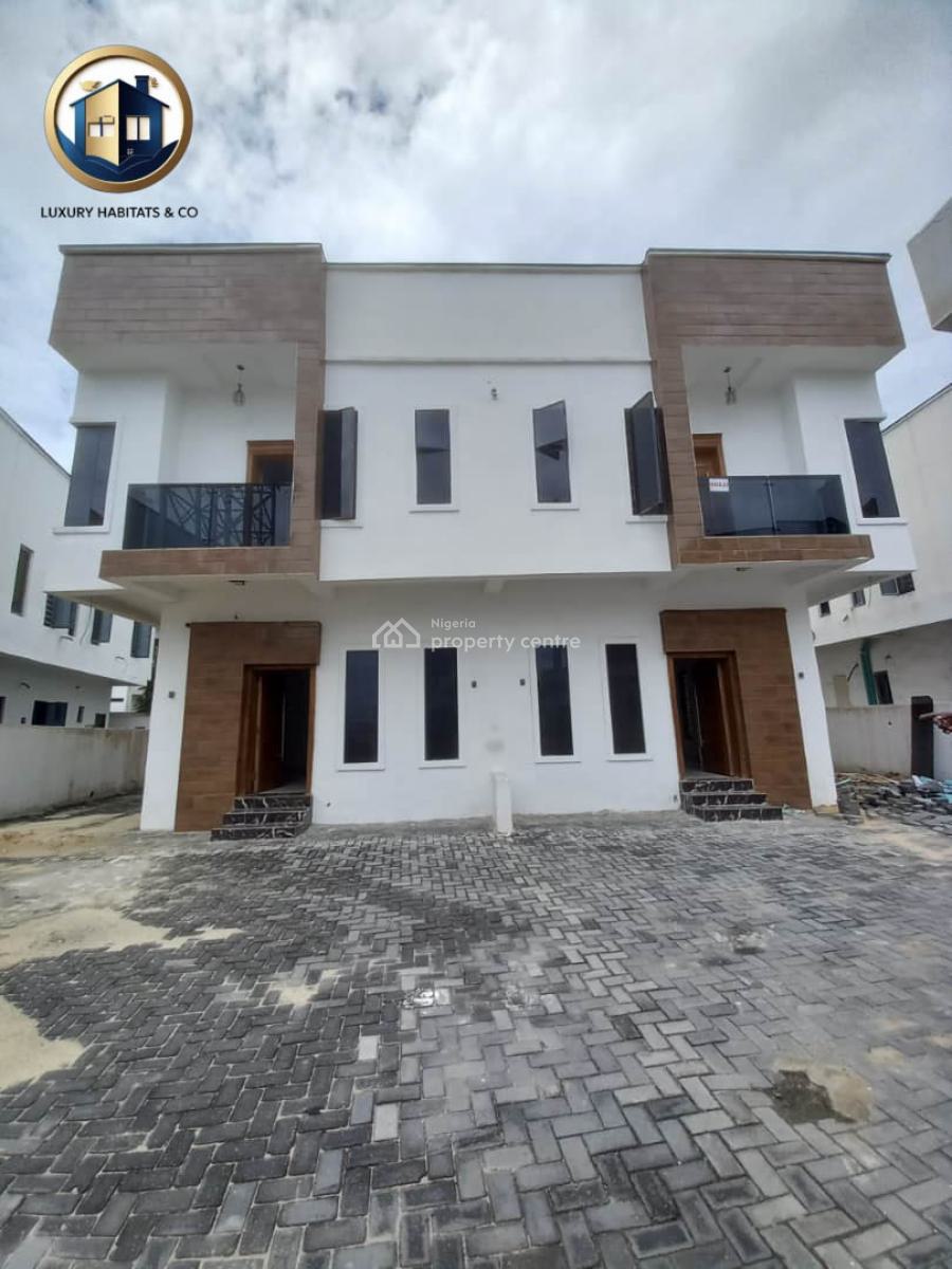 4 Bedroom Semi Detached Duplex, Lekky County Homes, Ikota, Lekki, Lagos, Semi-detached Duplex for Sale