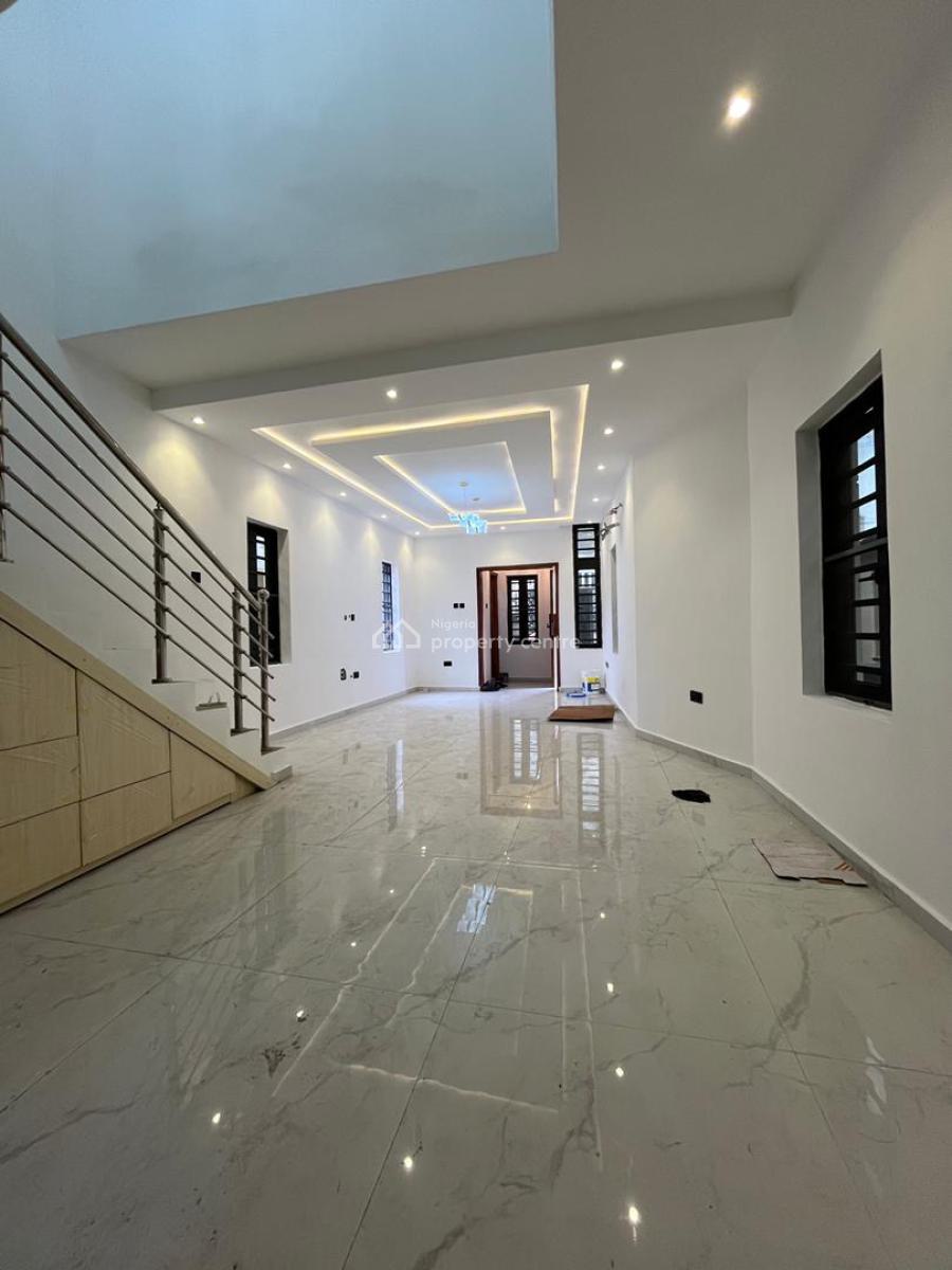 Newly Built 4 Bedroom Fully Detached Duplex in a Secured Estate, Secured Estate|tarred Road|proximity to Airport|swimming Pool, Ogba, Ikeja, Lagos, Detached Duplex for Sale