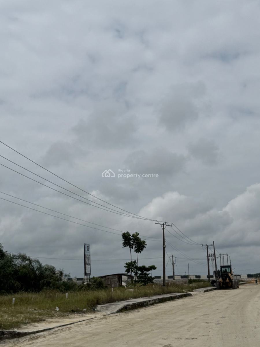 Commercial Plot of Land Along Eleko Road, Amen Estate Phase 2, Eleko, Ibeju Lekki, Lagos, Commercial Land for Sale